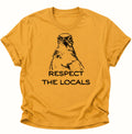 Respect The Locals Bird of Prey Unisex T-Shirt