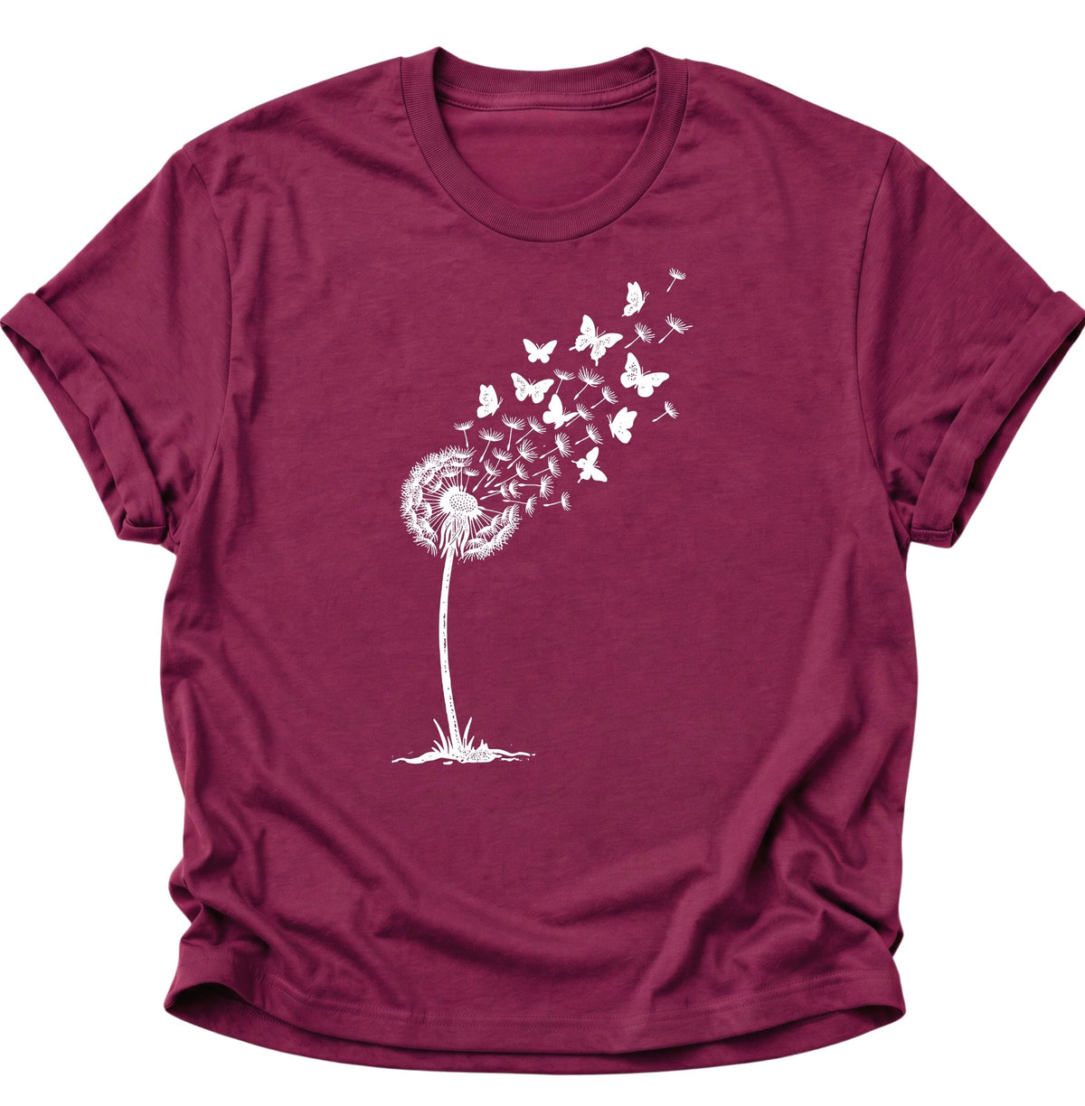 Pusteblume Unisex T-Shirt Cardinal Red - PINE & RIVER