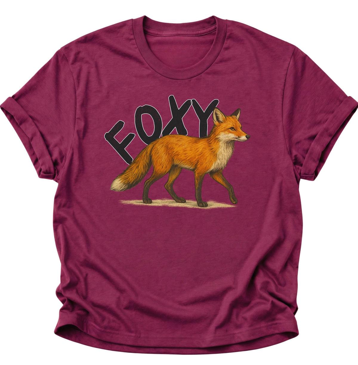 Foxy Unisex T-Shirt Cardinal Red - PINE & RIVER