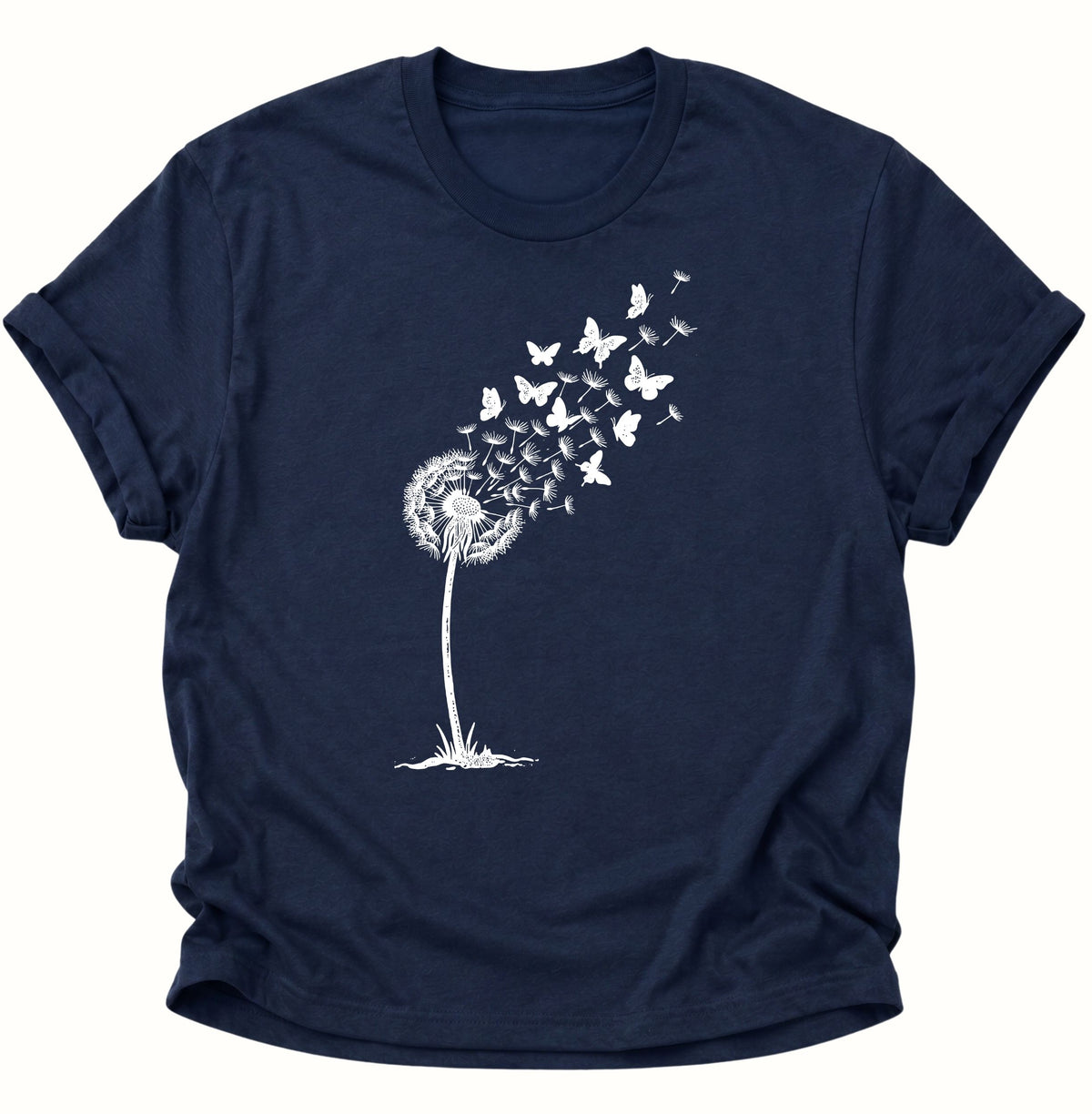 Pusteblume Unisex T-Shirt Navy Blue - PINE & RIVER
