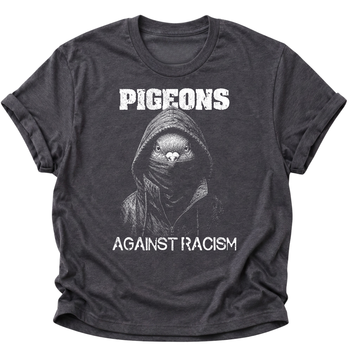 Taube gegen Rassismus Unisex T-Shirt