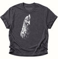 Mystische Henne im Schatten Unisex T-Shirt Dark Heather - PINE & RIVER