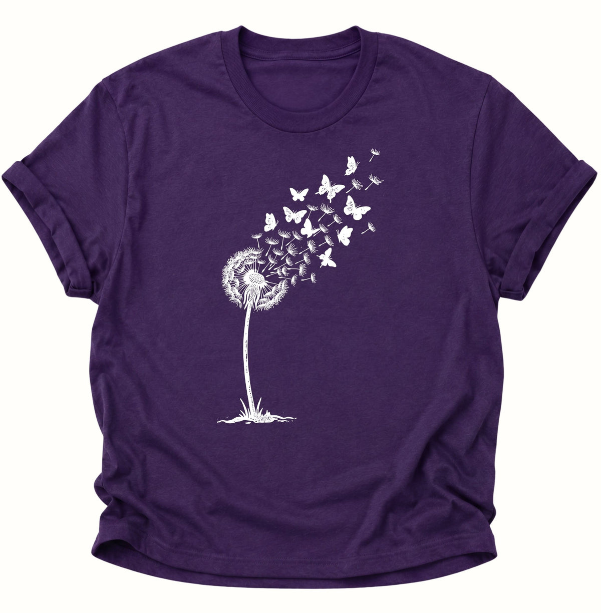 Pusteblume Unisex T-Shirt Purple - PINE & RIVER