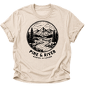 Pine & River Unisex T-Shirt Nature - PINE & RIVER