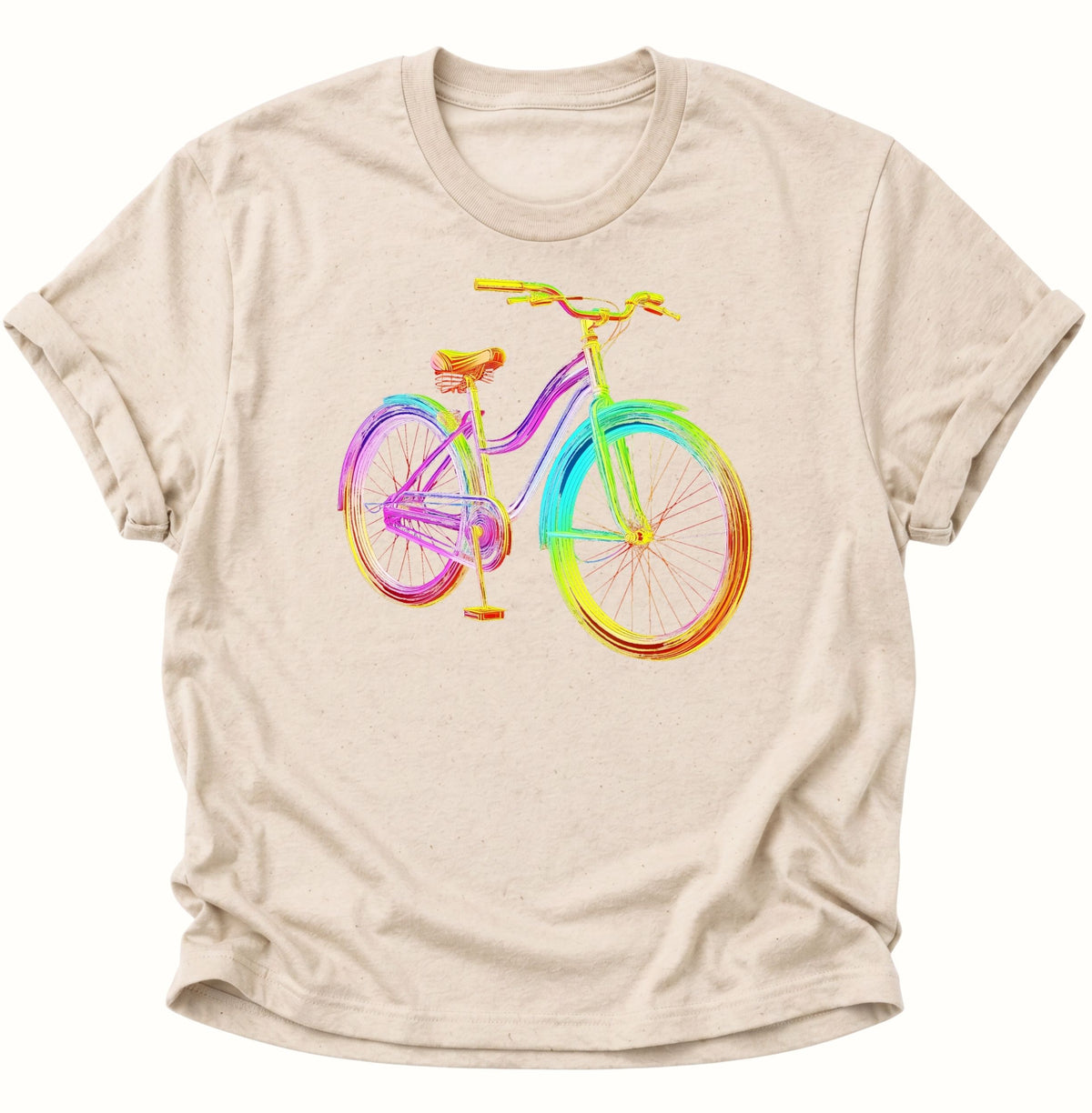 Fahrrad Neon Unisex T-Shirt Nature - PINE & RIVER