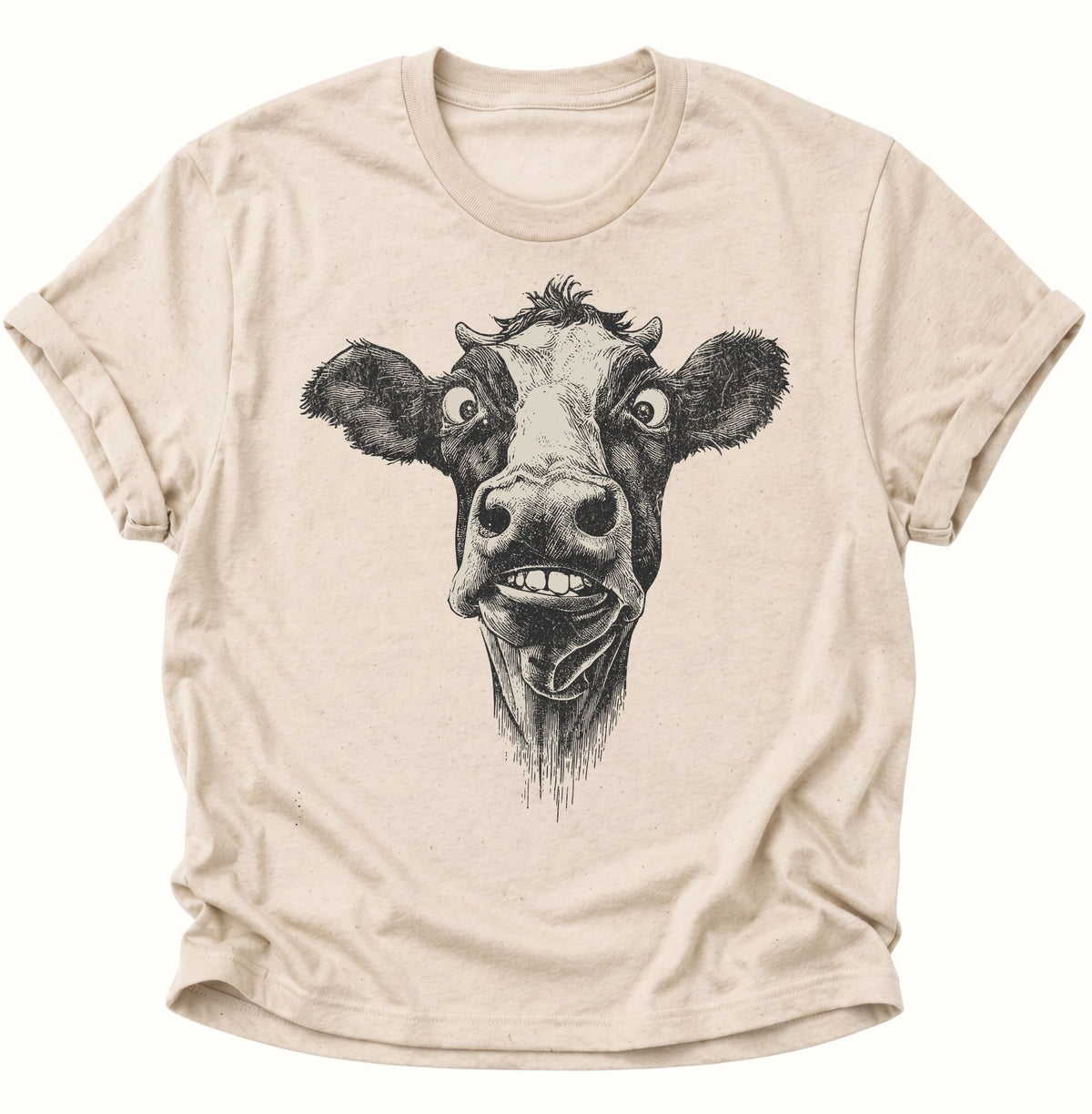 Verrückte Kuh Unisex T-Shirt Nature - PINE & RIVER
