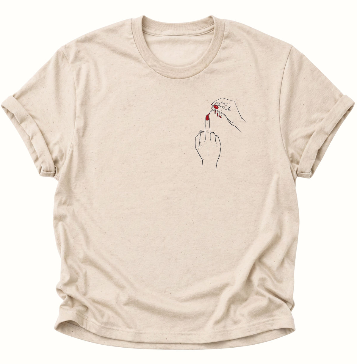 Mittelfinger Unisex T-Shirt Nature - PINE & RIVER