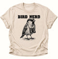 Bird Nerd Vogel mit Fernglas Unisex T-Shirt Nature - PINE & RIVER