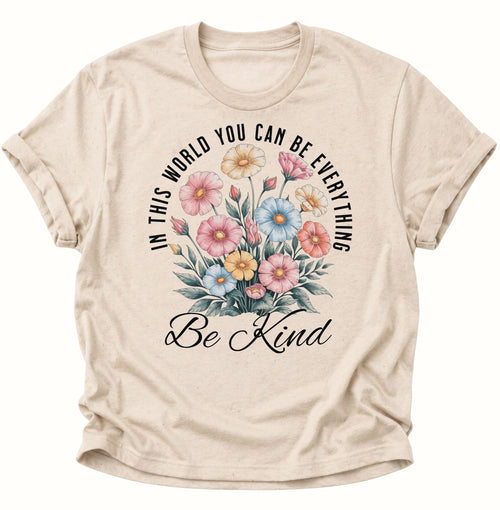 Be Kind Unisex T-Shirt Nature - PINE & RIVER