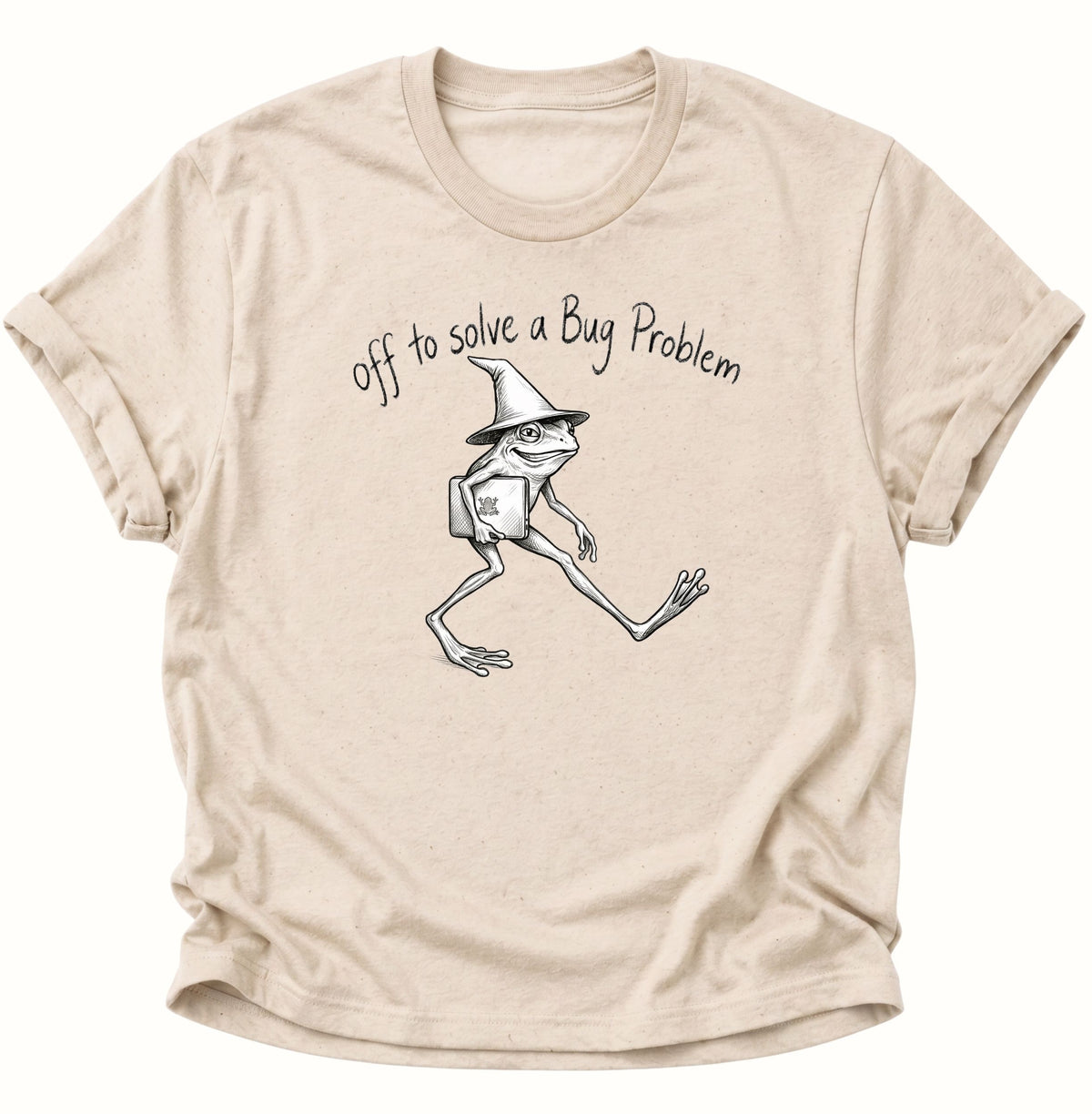 Off to solve a bug problem Unisex T-Shirt Nature - PINE & RIVER