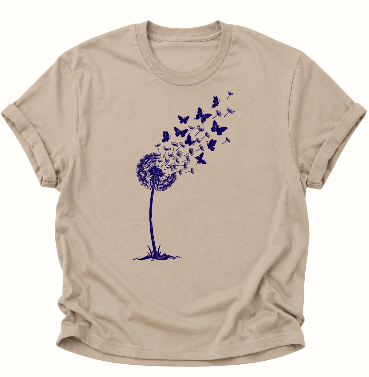 Pusteblume Unisex T-Shirt Sand - PINE & RIVER