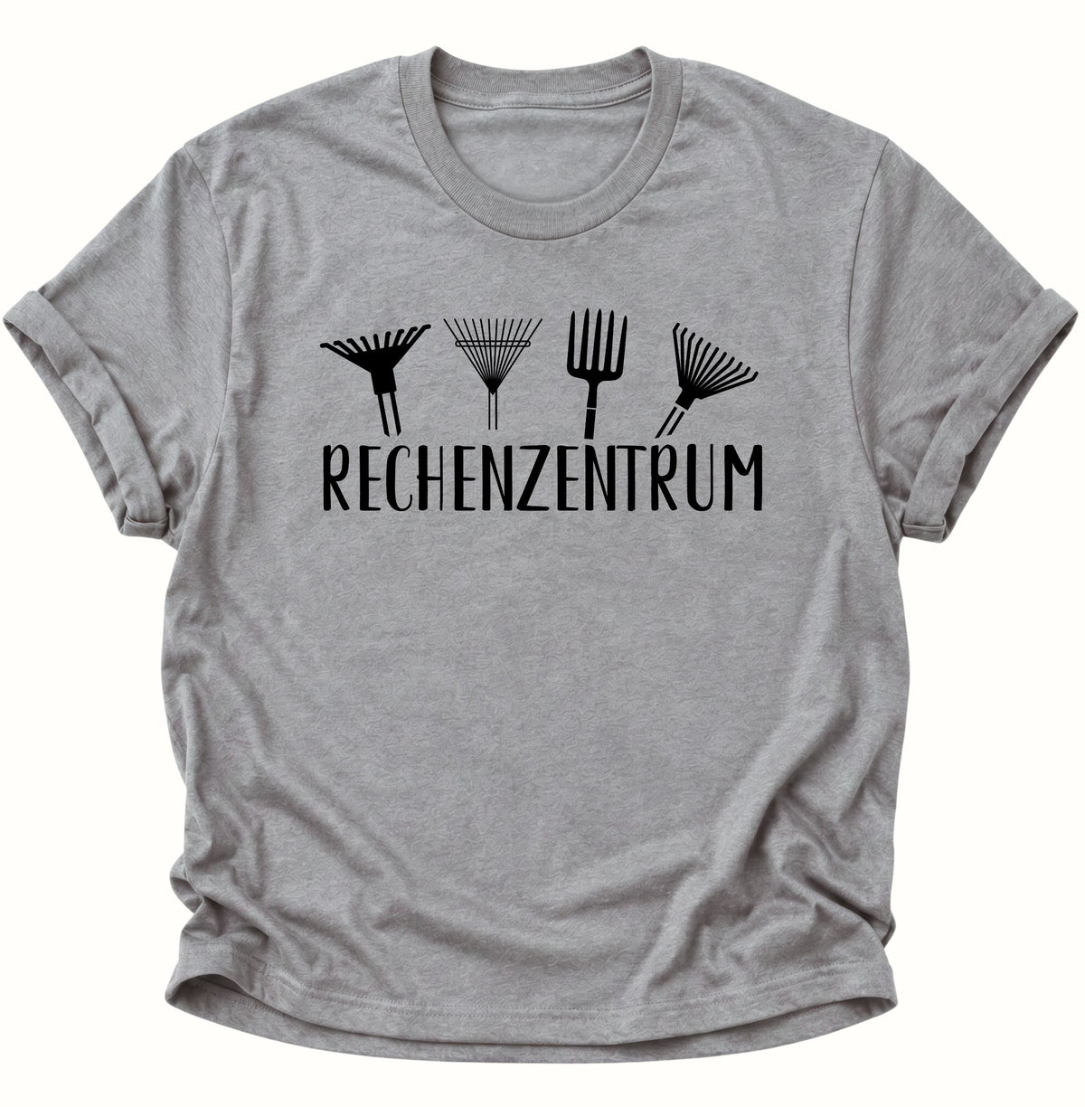 Rechenzentrum Gartenmotiv Unisex T-Shirt Sport Grey - PINE & RIVER