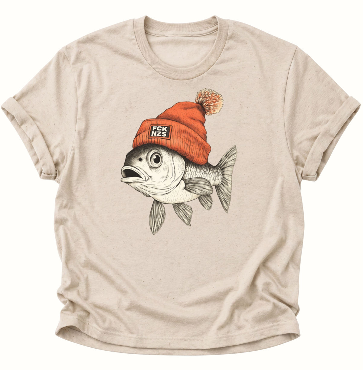 Anti Nazi Fisch Unisex T-Shirt Nature - PINE & RIVER