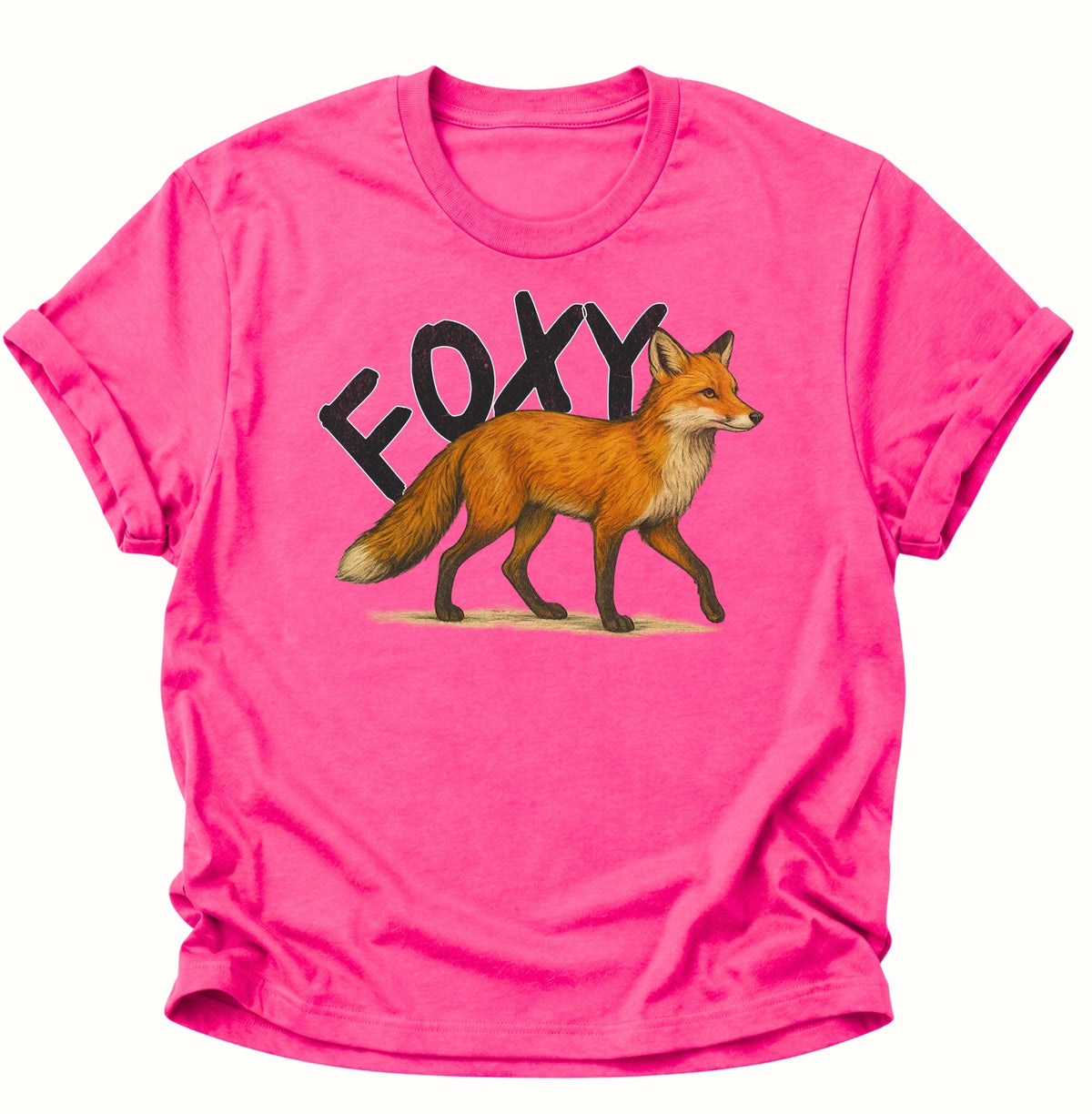 Foxy Unisex T-Shirt Heliconia - PINE & RIVER