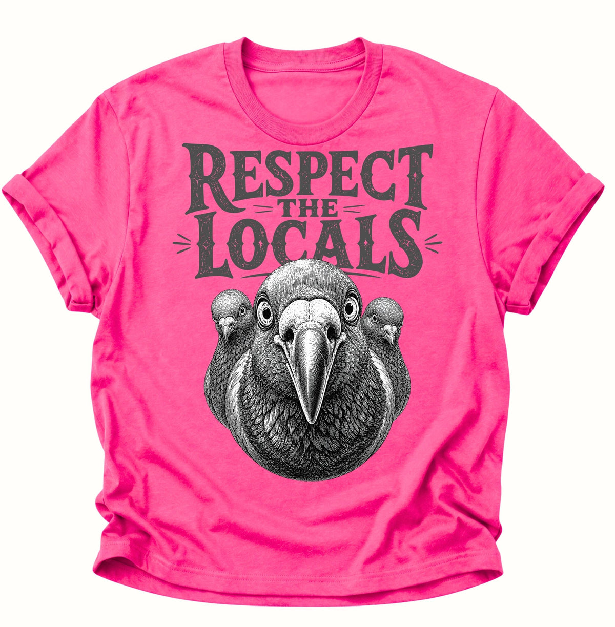 Respect the Locals Unisex T-Shirt Heliconia - PINE & RIVER