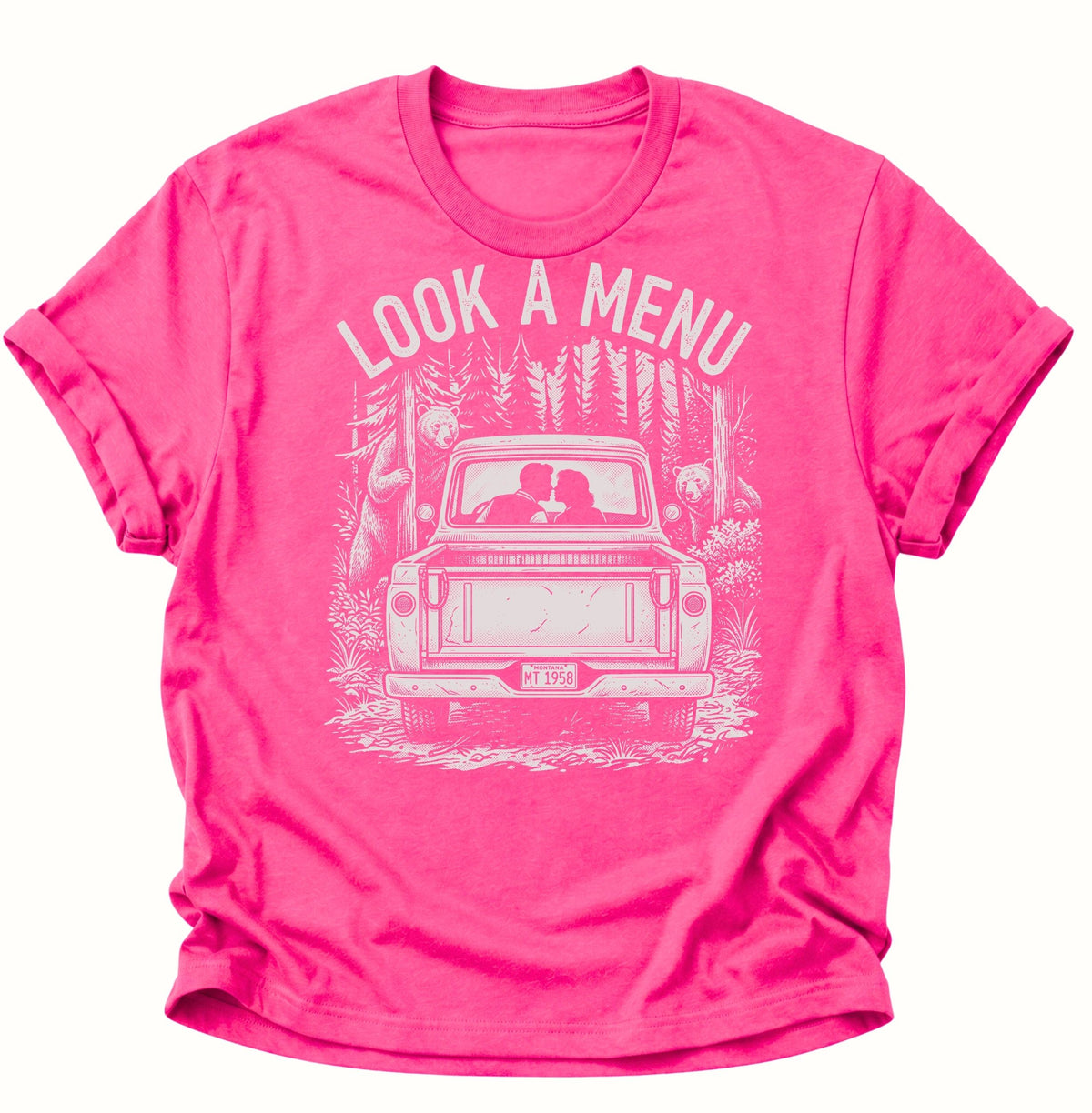 Look a Menu Unisex T-Shirt Heliconia - PINE & RIVER