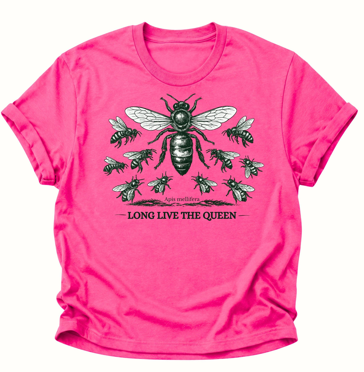 Bienenkönigin Long Live the Queen Unisex T-Shirt Heliconia - PINE & RIVER