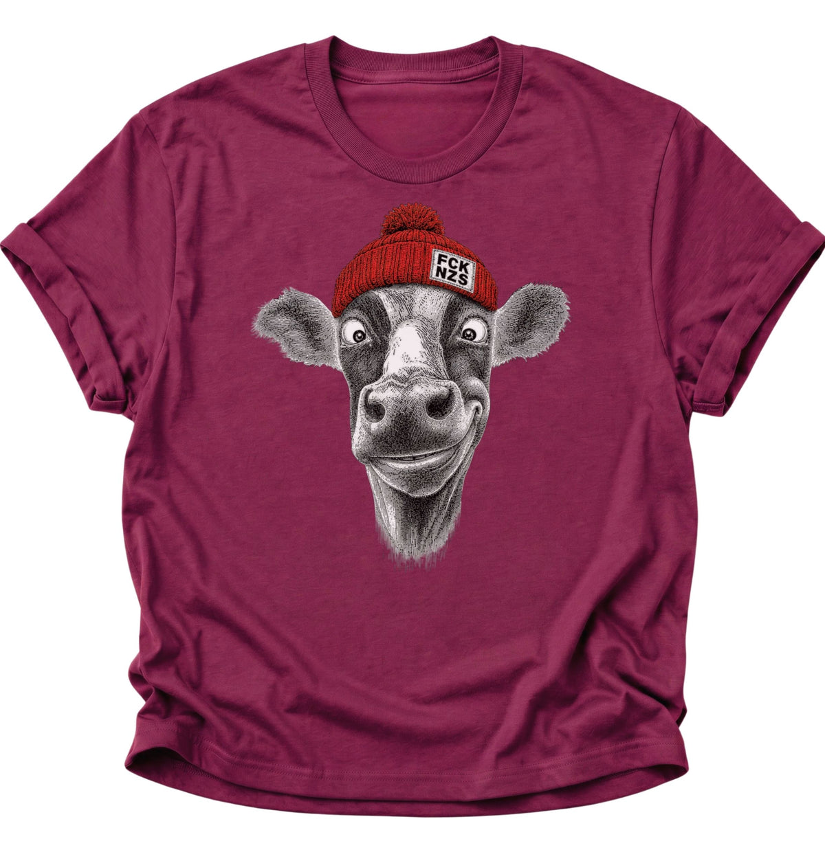 Anti Nazi Kuh Unisex T-Shirt Cardinal Red - PINE & RIVER