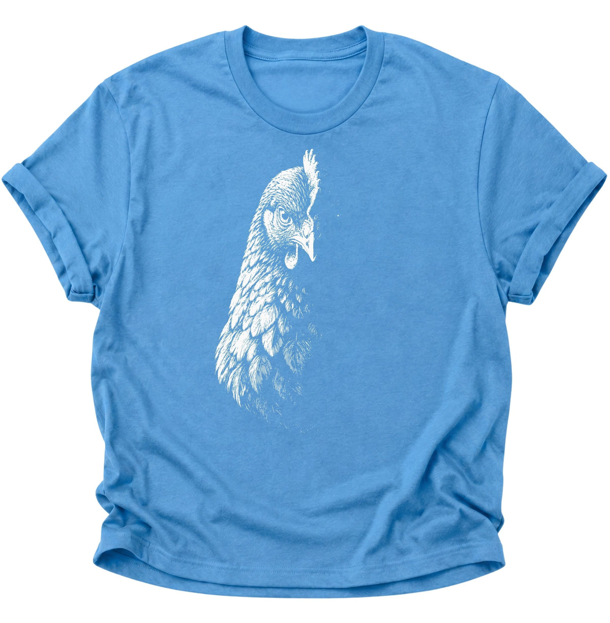 Mystische Henne im Schatten Unisex T-Shirt Carolina Blue - PINE & RIVER