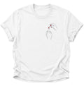 Mittelfinger Unisex T-Shirt Weiß - PINE & RIVER