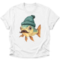 Mr. Fisch Unisex T-Shirt Weiß - PINE & RIVER
