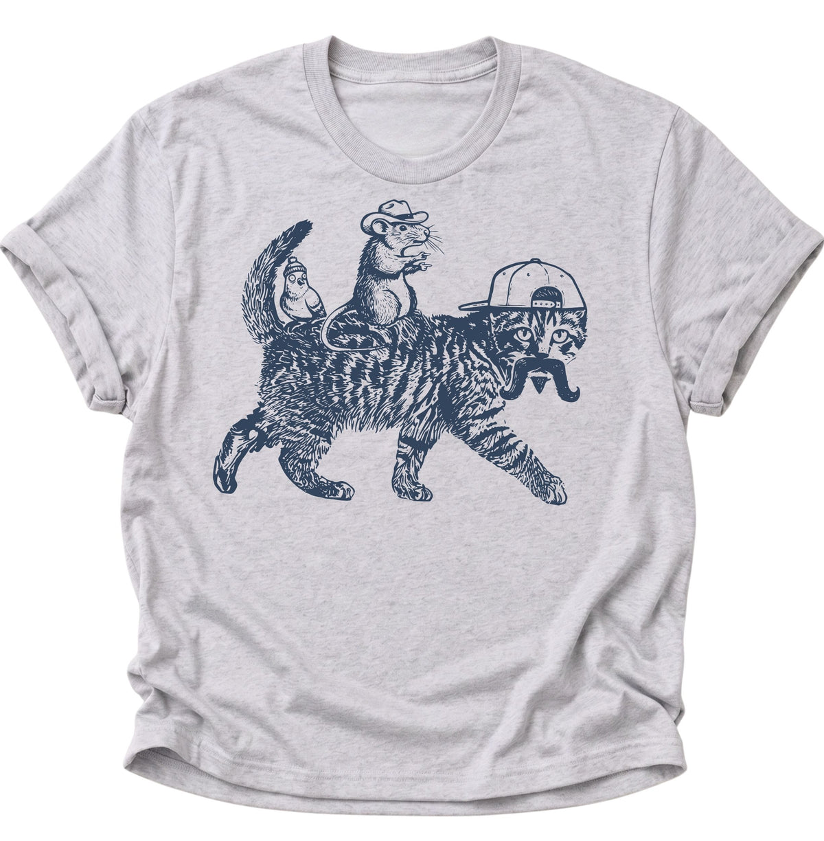 Die Gang Unisex T-Shirt Ash Grey - PINE & RIVER