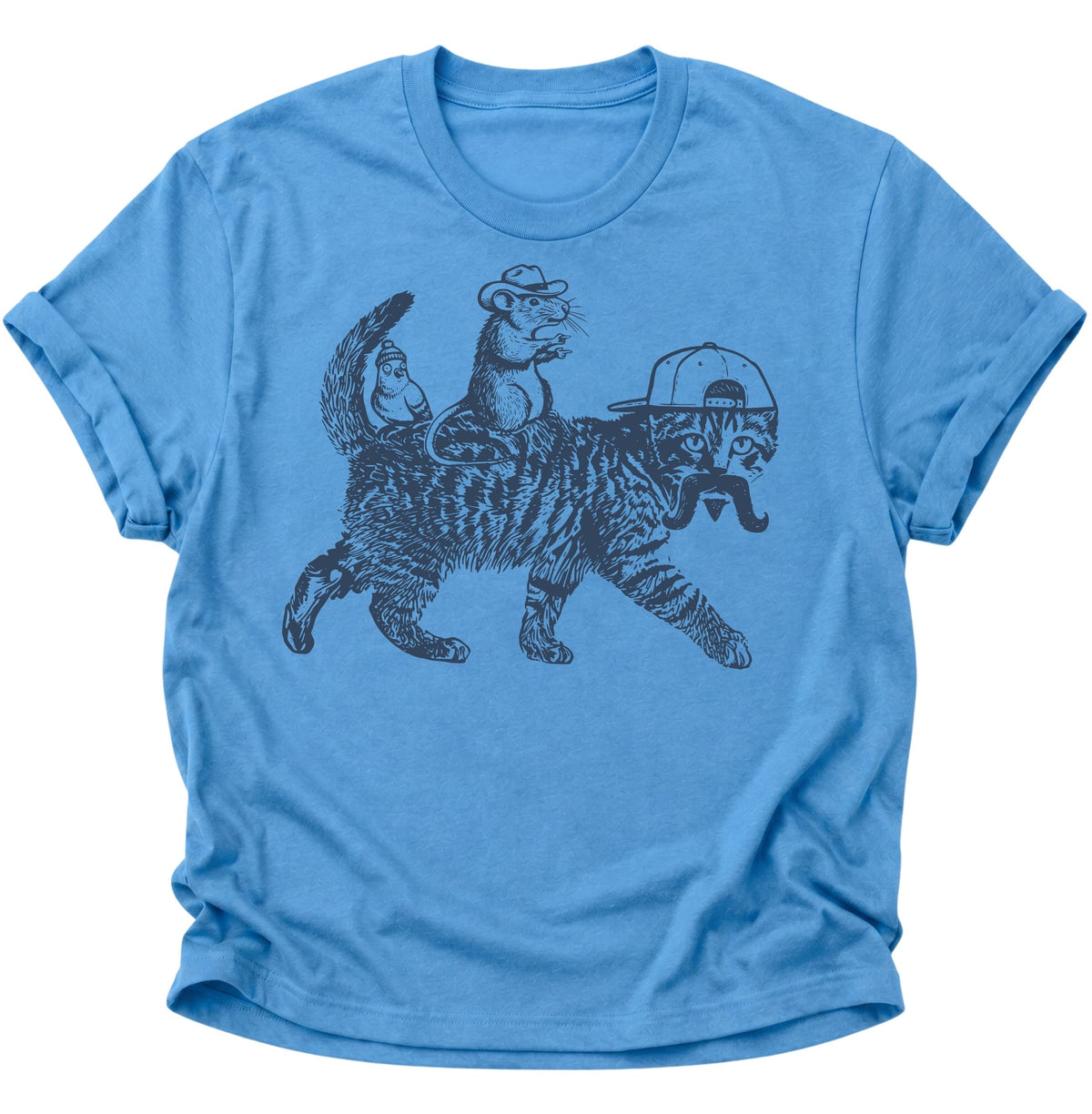 Die Gang Unisex T-Shirt Carolina Blue - PINE & RIVER