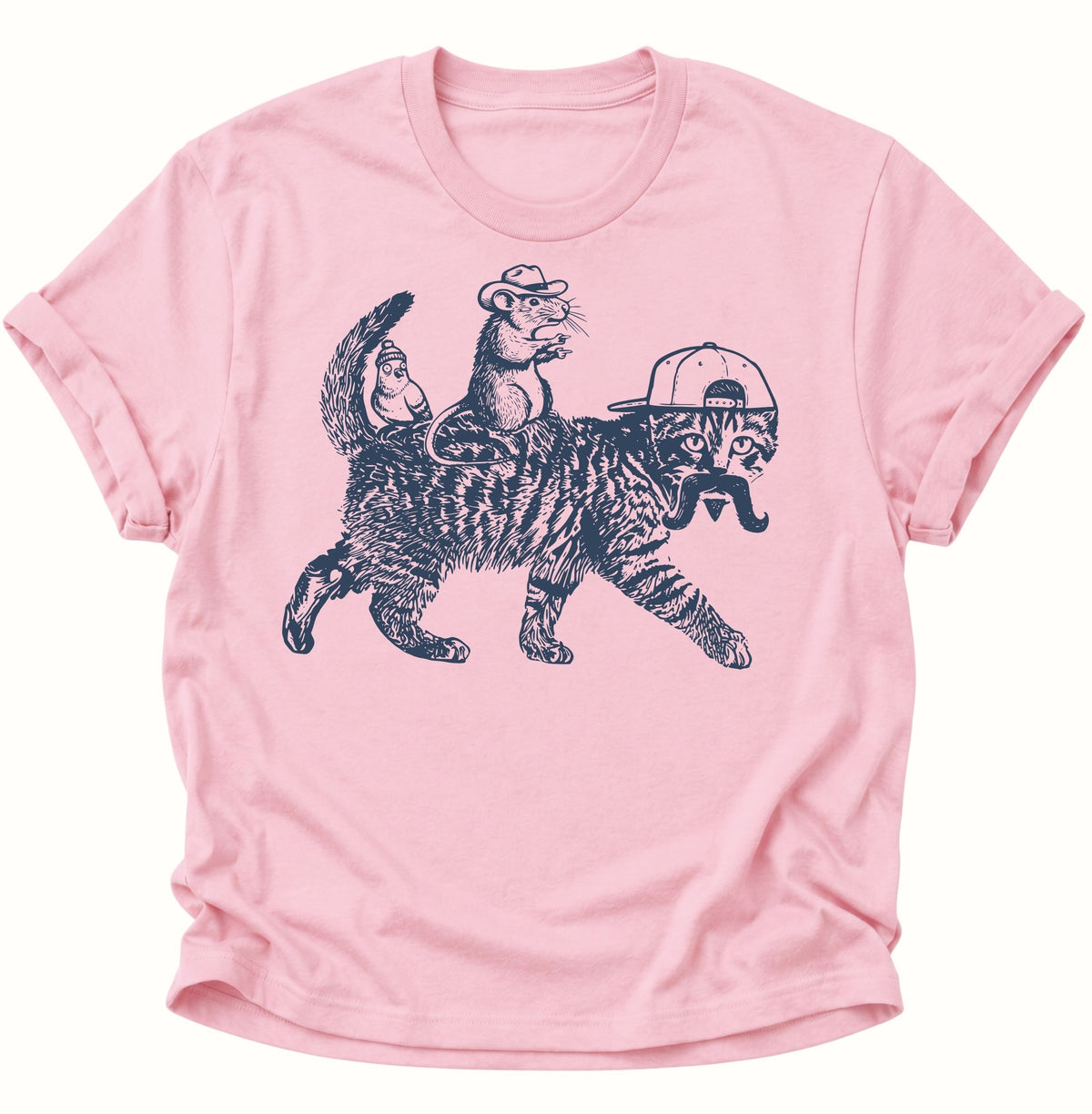 Die Gang Unisex T-Shirt Light Pink - PINE & RIVER