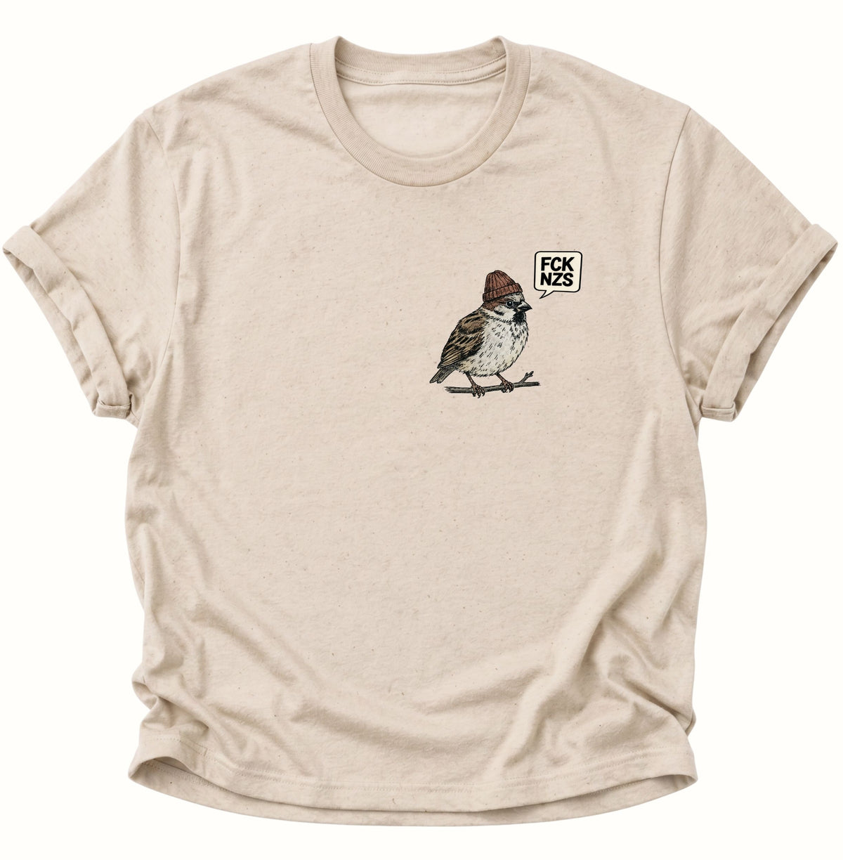 Spatz gegen rechts Unisex T-Shirt Nature - PINE & RIVER