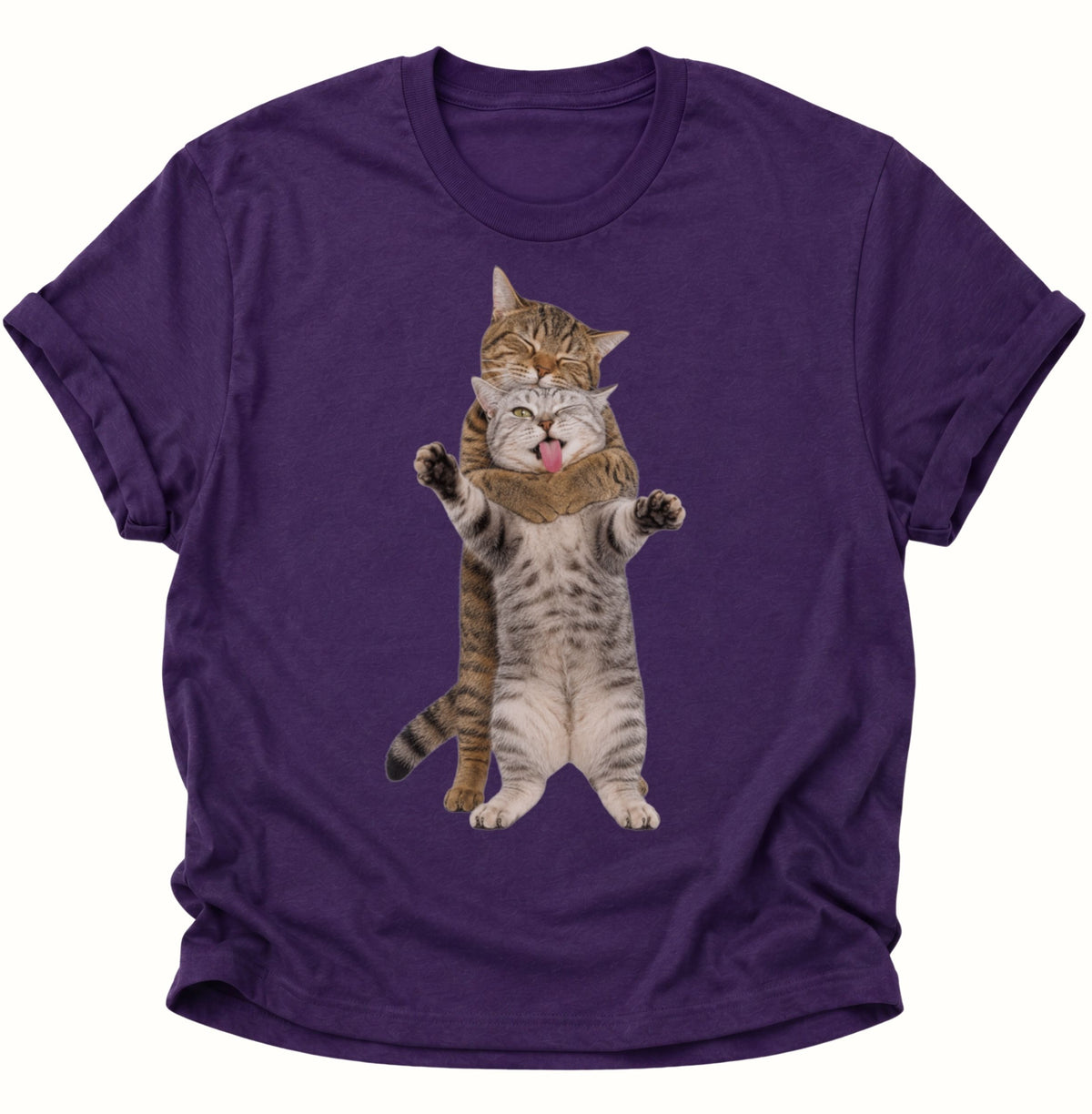 Katzenliebe Unisex T-Shirt Purple - PINE & RIVER