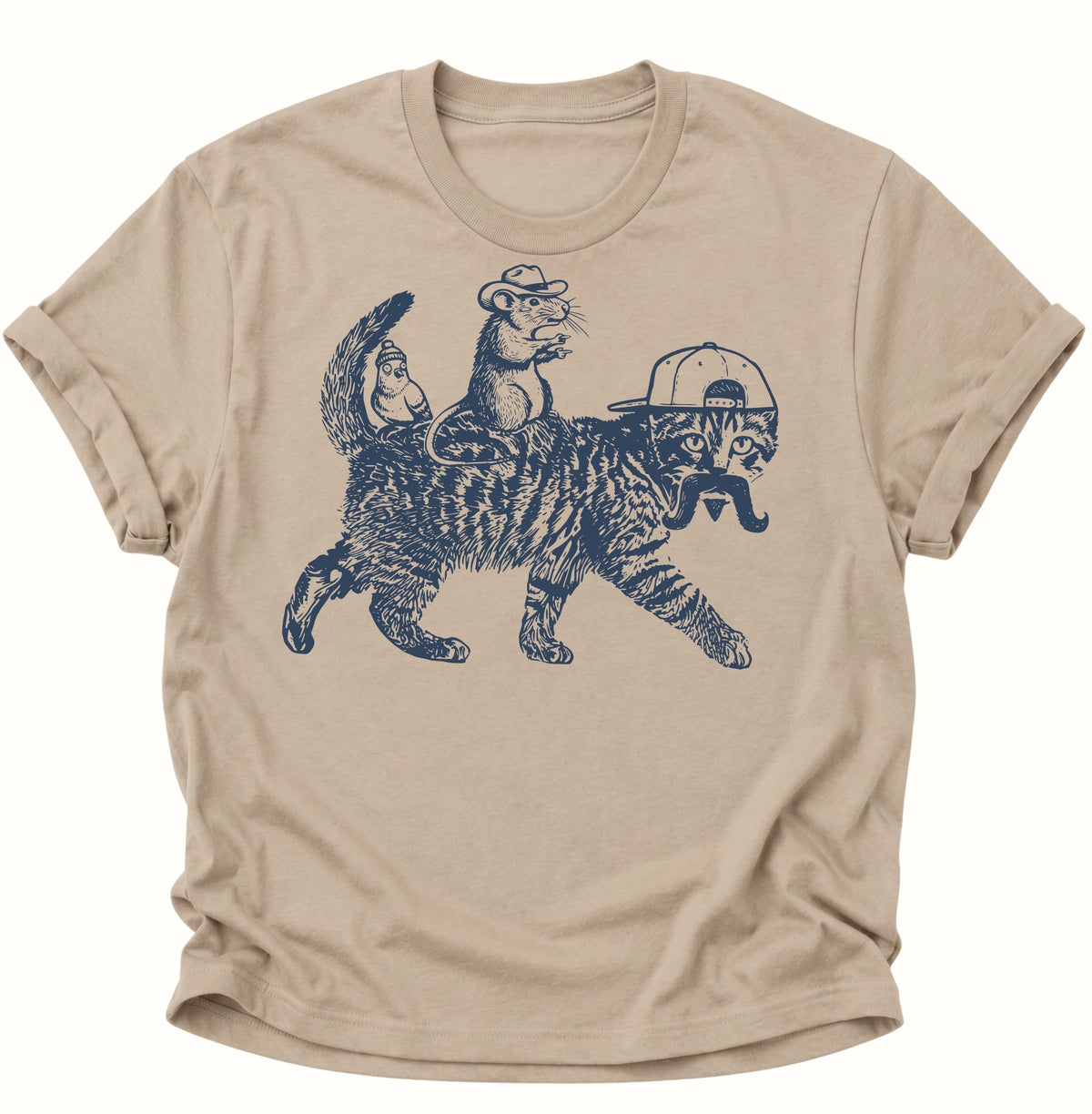 Die Gang Unisex T-Shirt Sand - PINE & RIVER