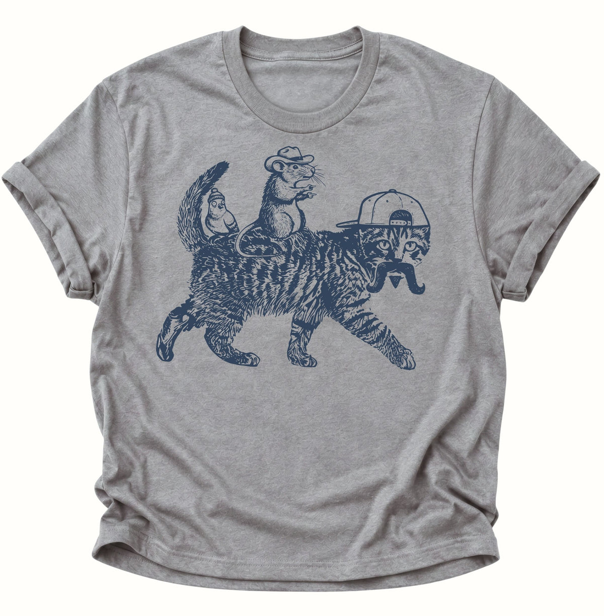 Die Gang Unisex T-Shirt Sport Grey - PINE & RIVER