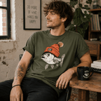 Anti Nazi Fisch Unisex T-Shirt Cardinal Red - PINE & RIVER
