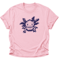Axolotl Unisex T-Shirt Light Pink - PINE & RIVER