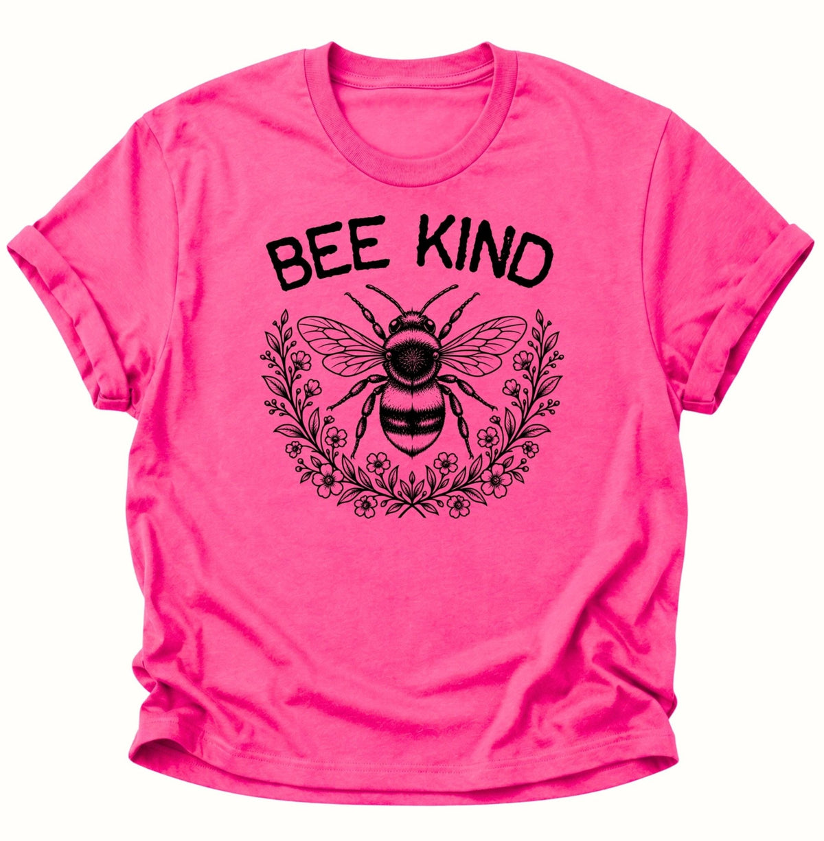 Bee Kind Biene Unisex T-Shirt Heliconia - PINE & RIVER