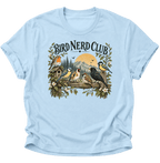 Bird Nerd Club Gartenvögel Unisex T-Shirt Light Blue - PINE & RIVER