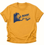 Boop! Bär Unisex T-Shirt Gelb - PINE & RIVER