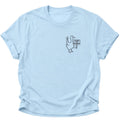 Burn the Patriarchy Ente Unisex T-Shirt Light Blue - PINE & RIVER