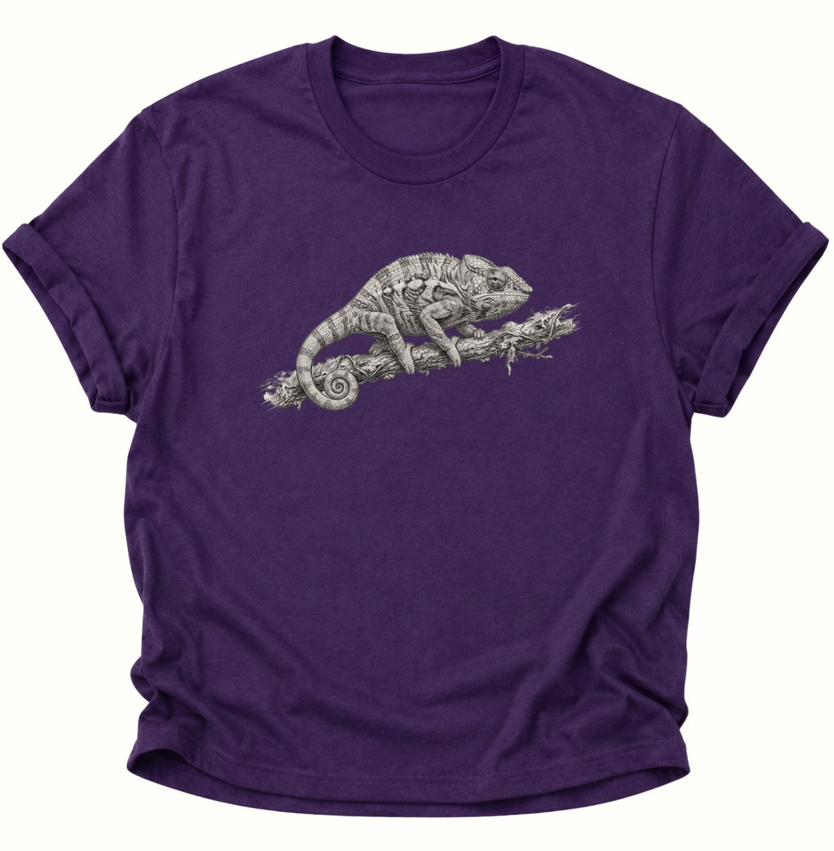 Chamäleon Unisex T-Shirt Purple - PINE & RIVER