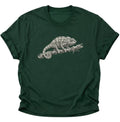 Chamäleon Unisex T-Shirt Forest Green - PINE & RIVER