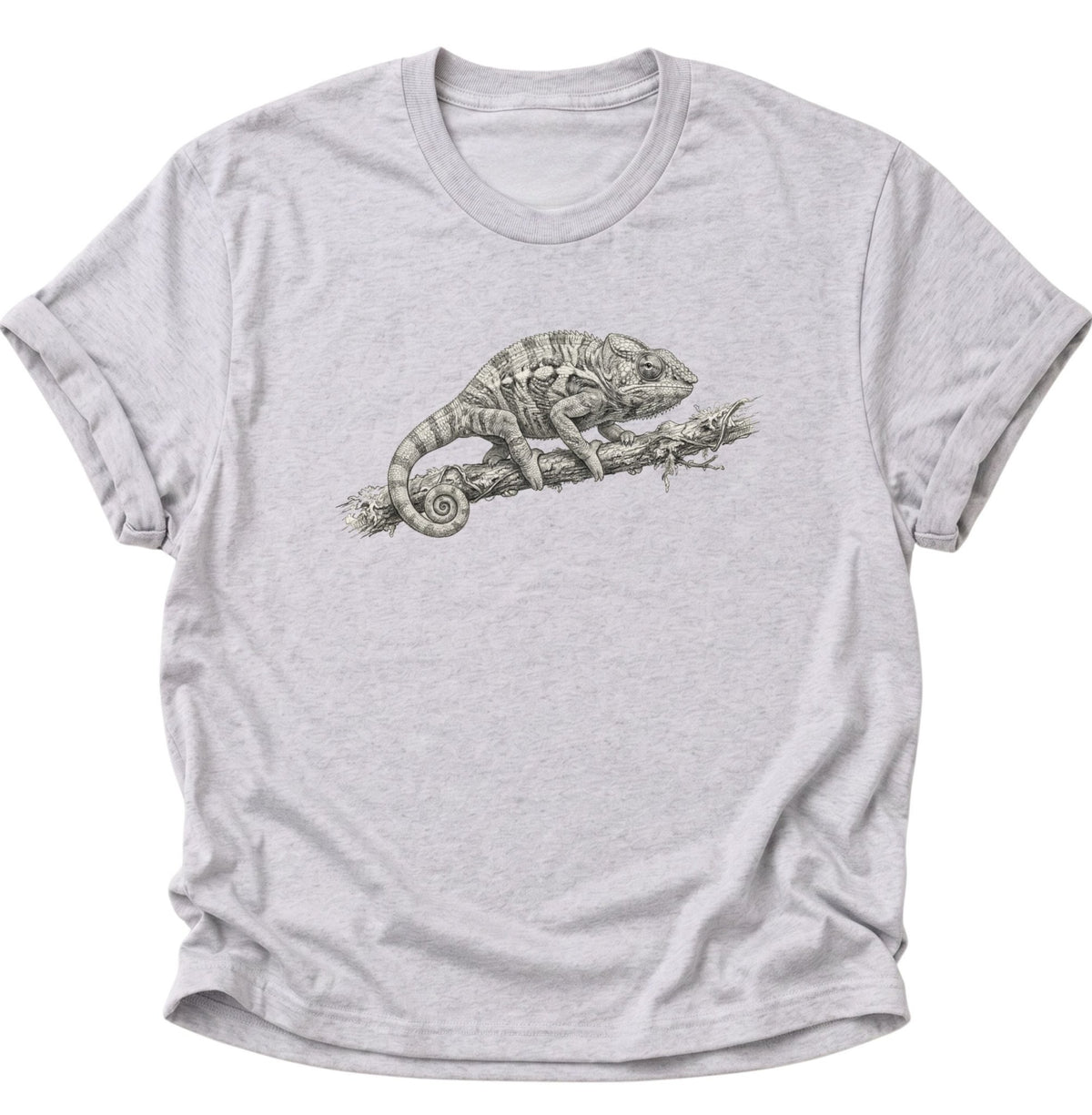 Chamäleon Unisex T-Shirt Ash Grey - PINE & RIVER