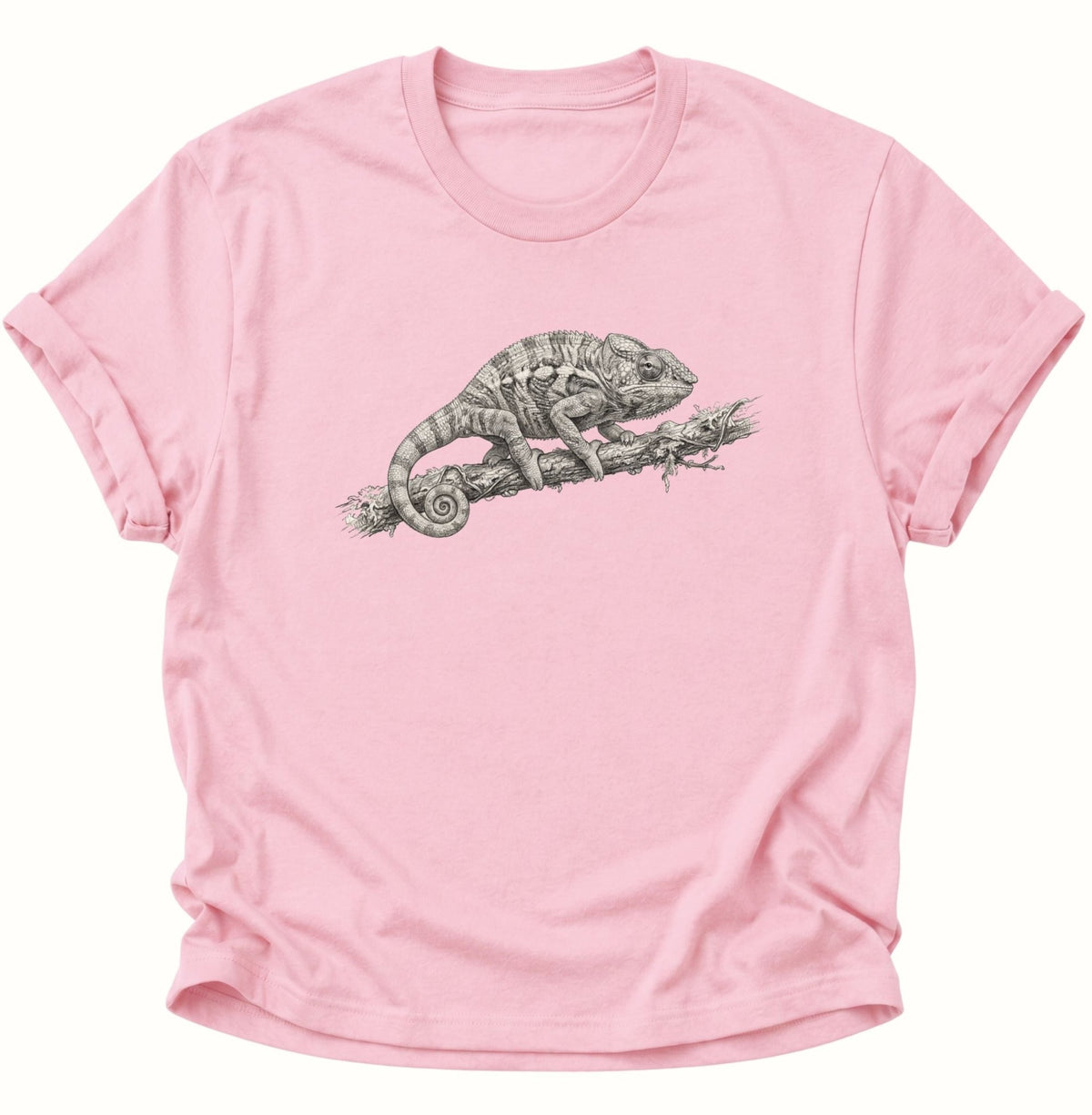 Chamäleon Unisex T-Shirt Light Pink - PINE & RIVER