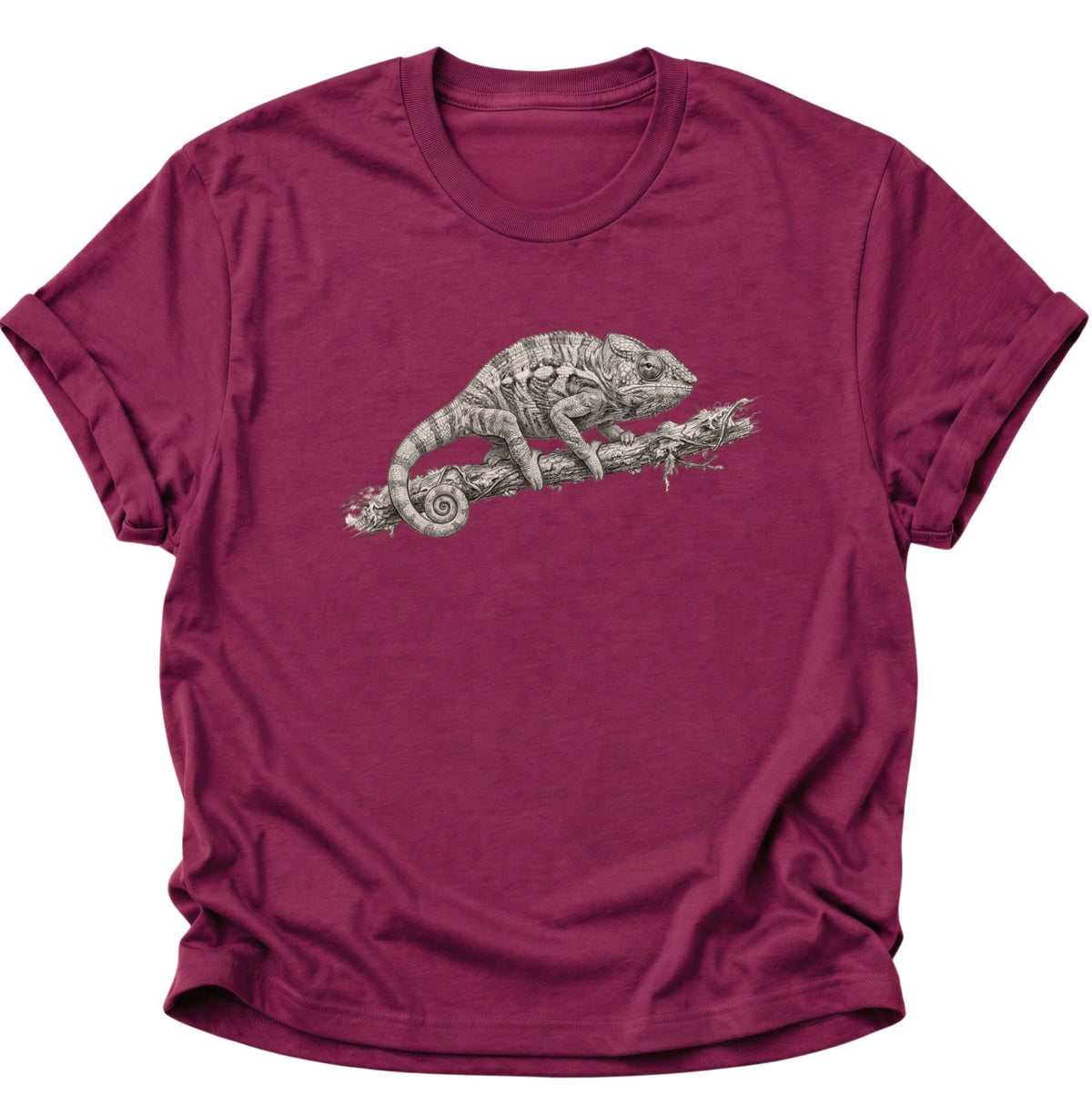 Chamäleon Unisex T-Shirt Cardinal Red - PINE & RIVER
