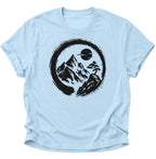 Enso Berge Unisex T-Shirt Light Blue - PINE & RIVER