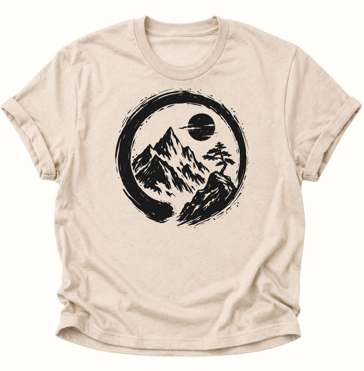 Enso Berge Unisex T-Shirt Nature - PINE & RIVER