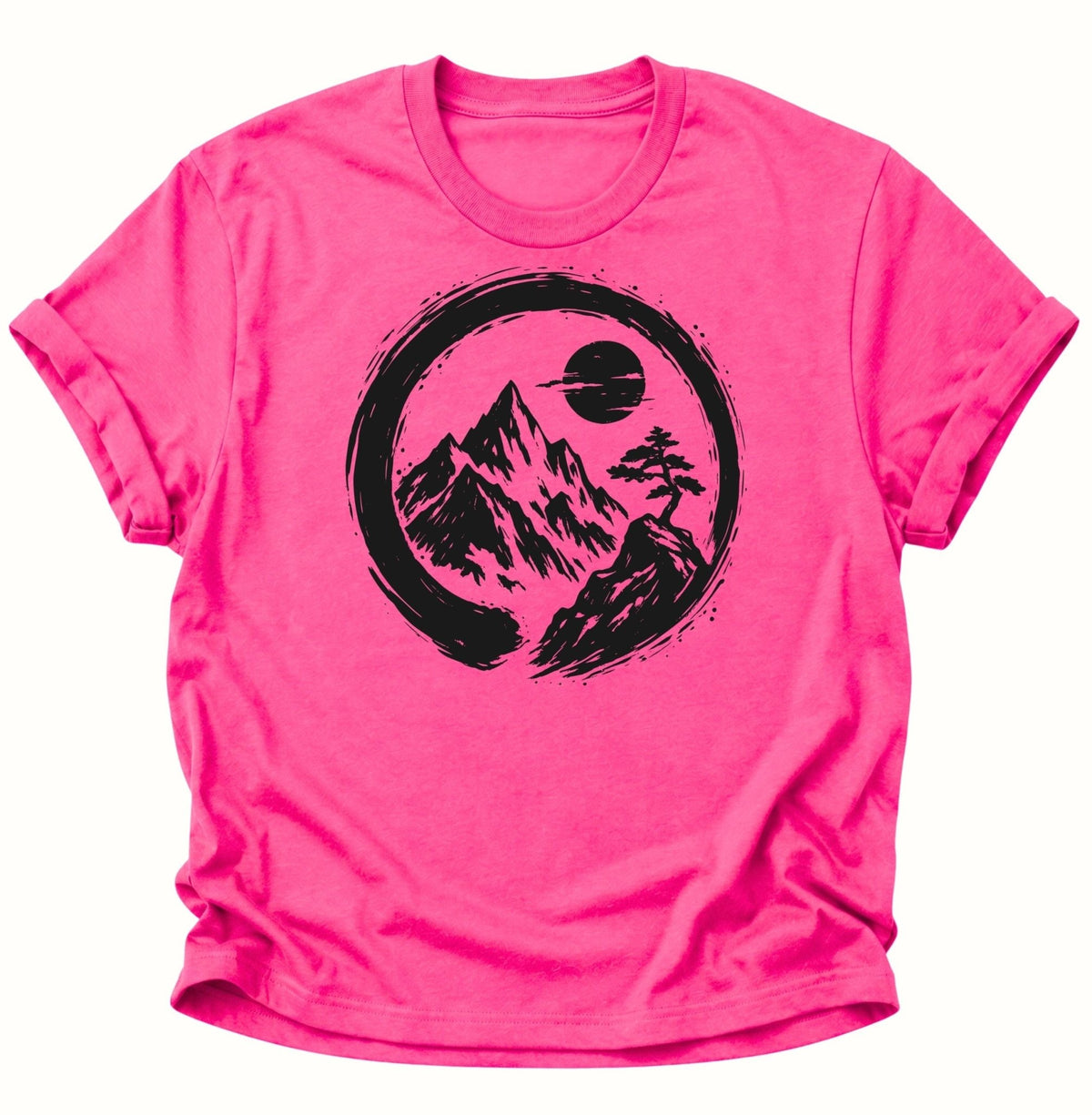 Enso Berge Unisex T-Shirt Heliconia - PINE & RIVER