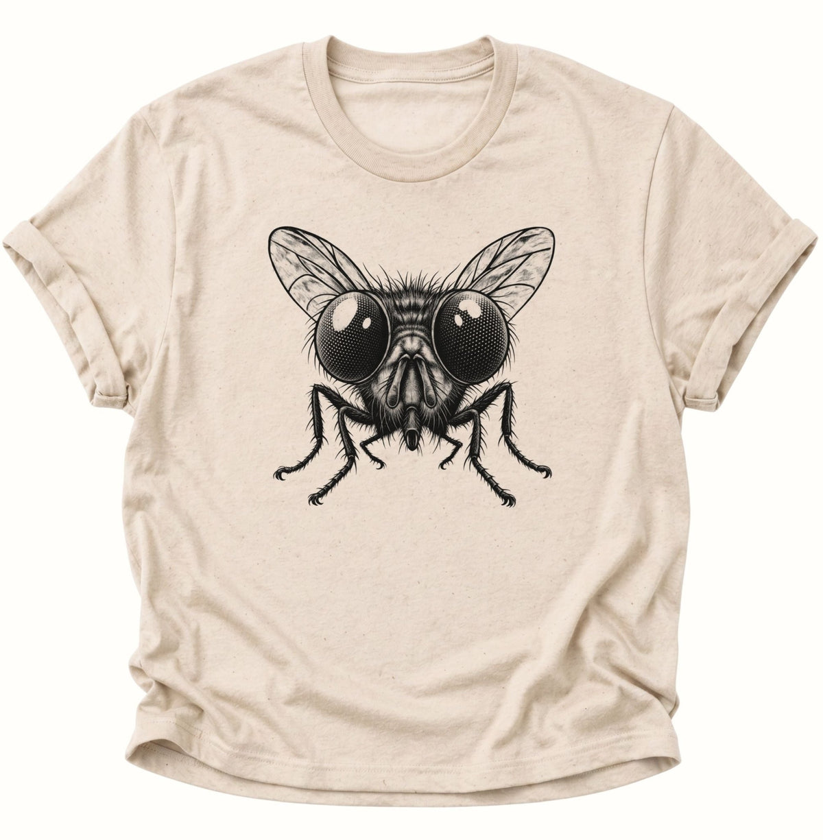 Fliege Makroporträt Unisex T-Shirt Nature - PINE & RIVER