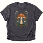 Fliegenpilz Wildblumen Unisex T-Shirt Weiß - PINE & RIVER