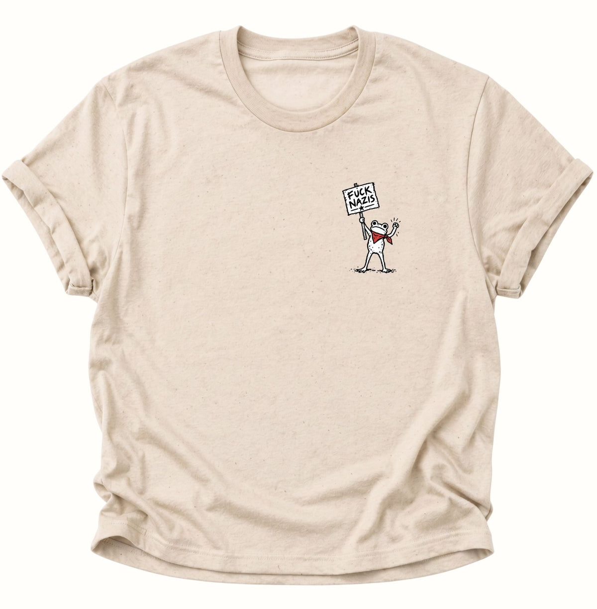 Frosch gegen Rechts Unisex T-Shirt Nature - PINE & RIVER
