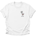 Frosch gegen Rechts Unisex T-Shirt Weiß - PINE & RIVER